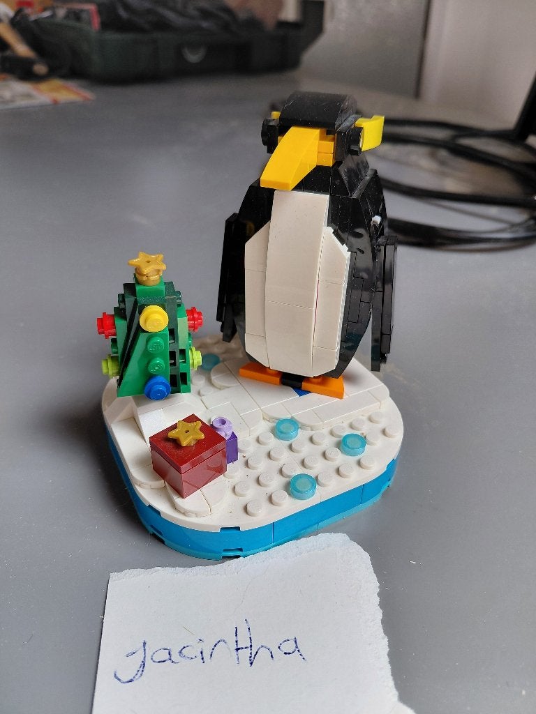 Lego kerst 40498, Gebruikt, Overige thema's, Lego, Ophalen of Verzenden