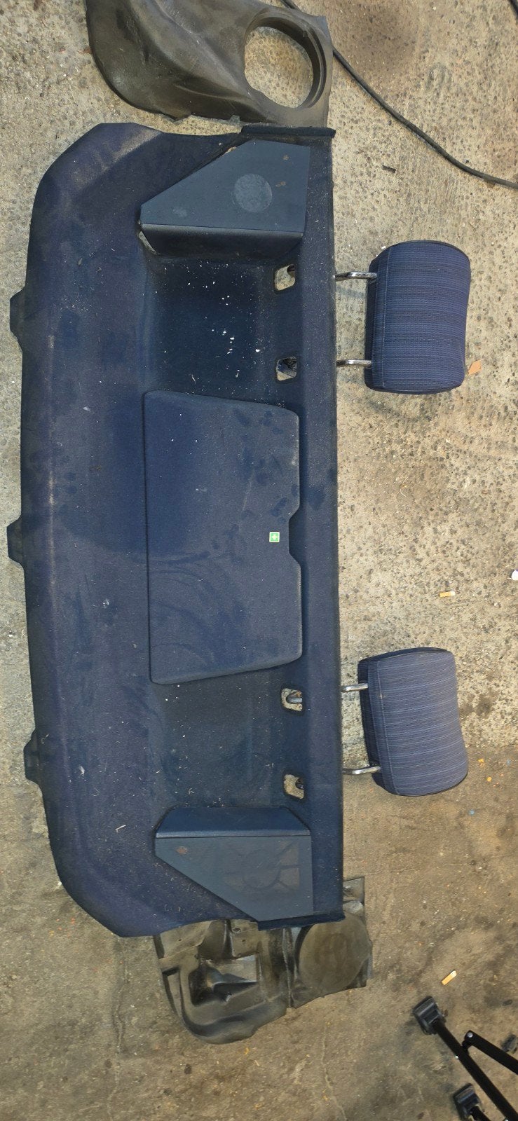 mercedes w124 hoedenplank blauw, Ophalen