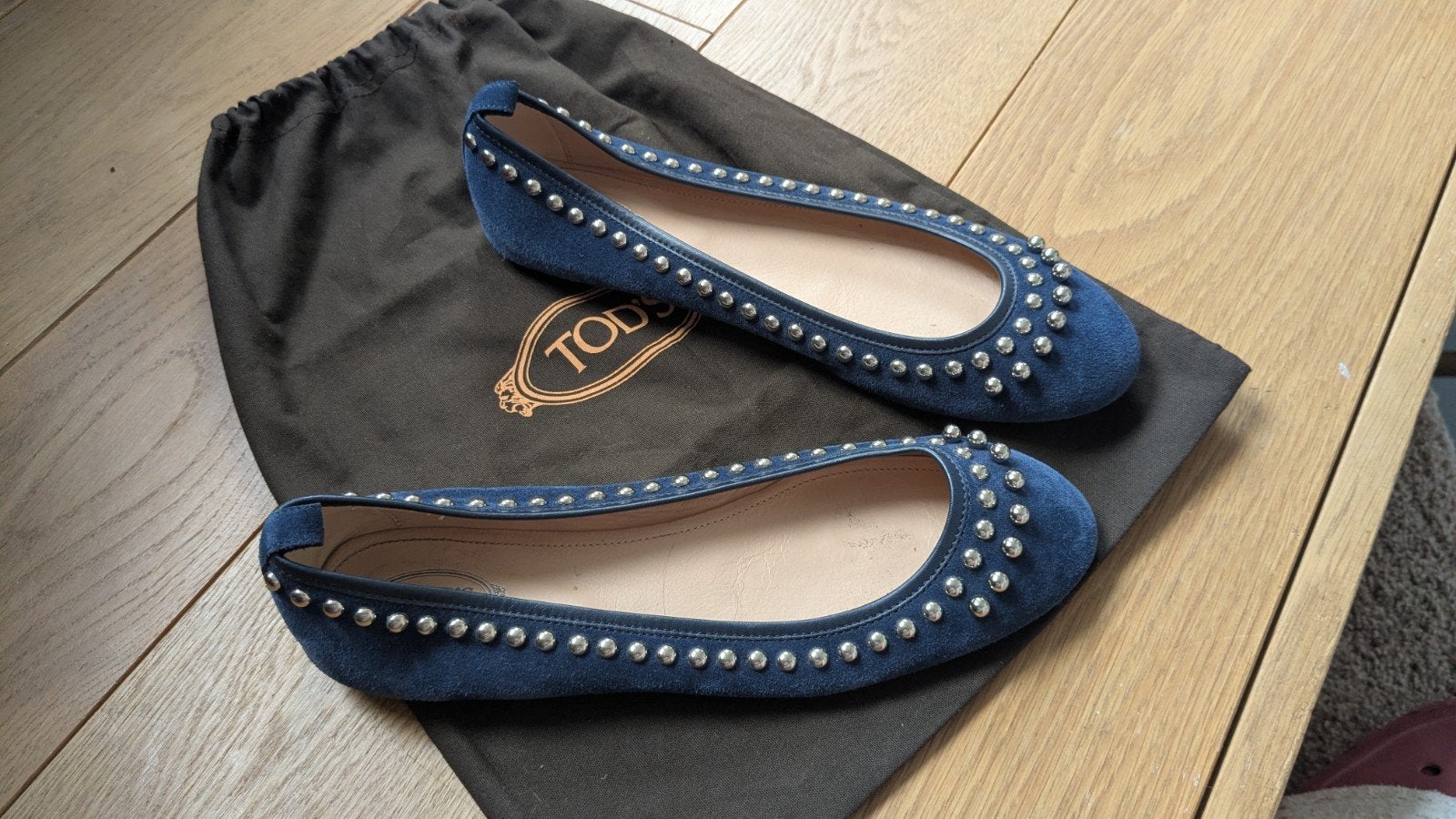 Tod's Ballerina zgan. 39 orig., Ophalen of Verzenden, Zo goed als nieuw