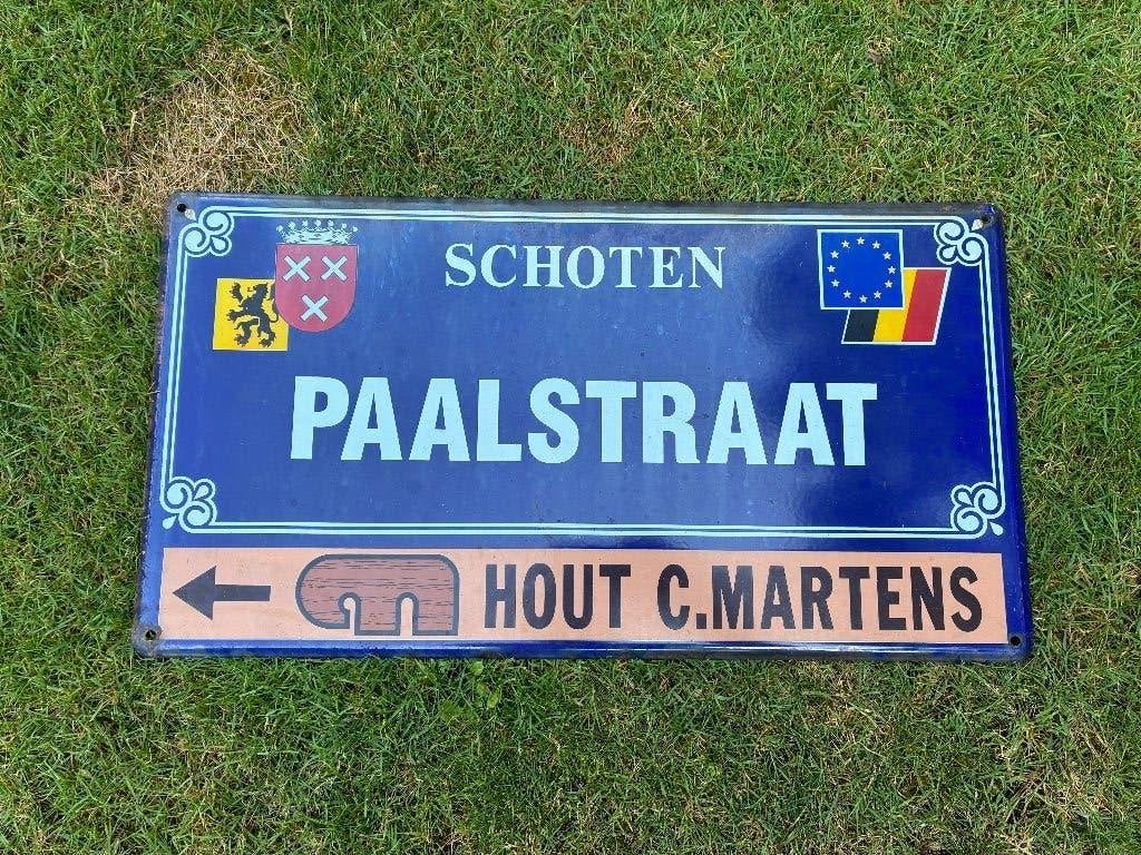straatnaambord, Ophalen