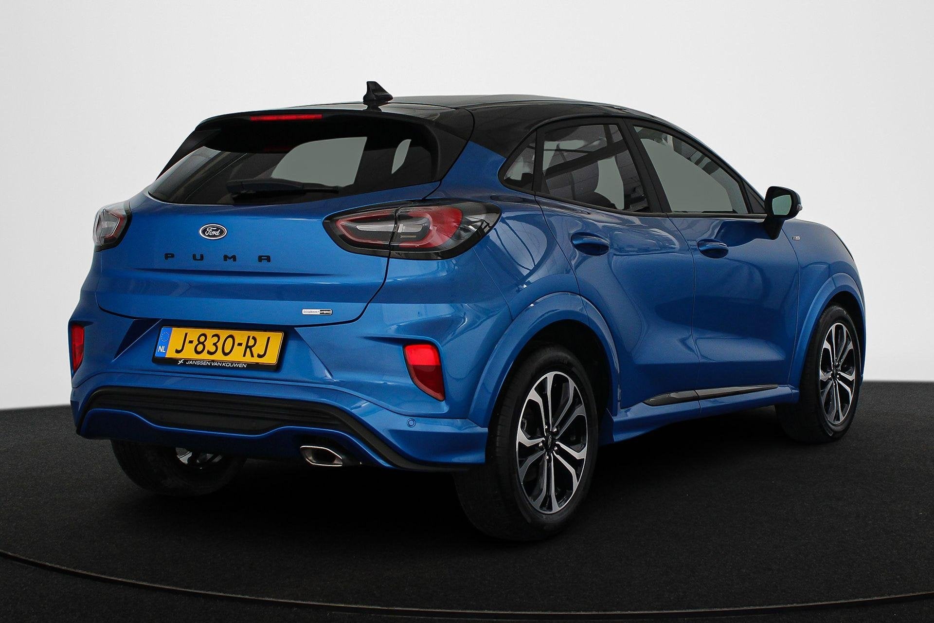 Ford Puma 1.0 EcoBoost Hybrid ST-Line Comfort & Winter Pack, Voorwielaandrijving, Euro 6, Blauw, Origineel Nederlands
