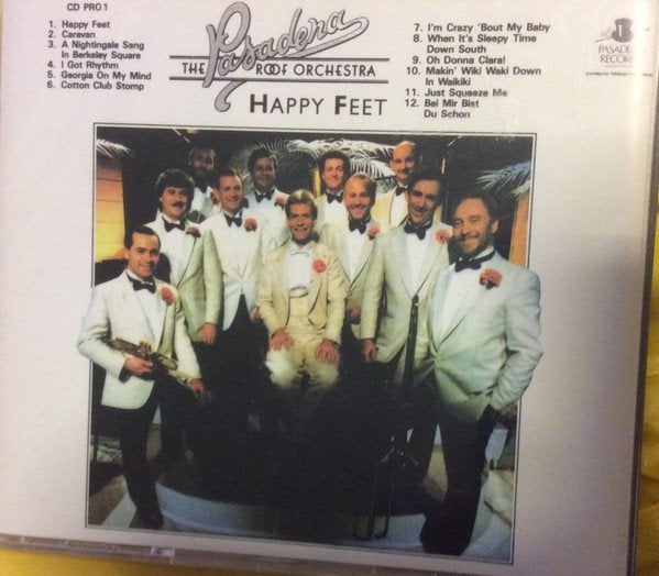 CD - The Pasadena Roof Orchestra – Happy Feet, Ophalen of Verzenden, Gebruikt