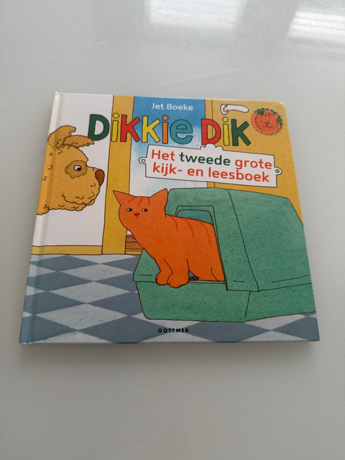 Dikkie Dik: Het tweede grote kijk- en leesboek, Boeken, Fictie algemeen, Jongen of Meisje, Ophalen of Verzenden, Zo goed als nieuw