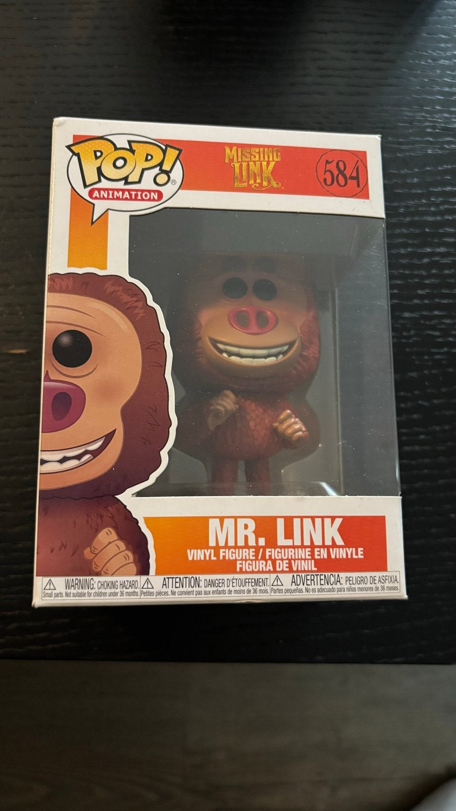 Funko Pop! Animation: Missing Link - Mr. Link #584, Ophalen of Verzenden, Nieuw