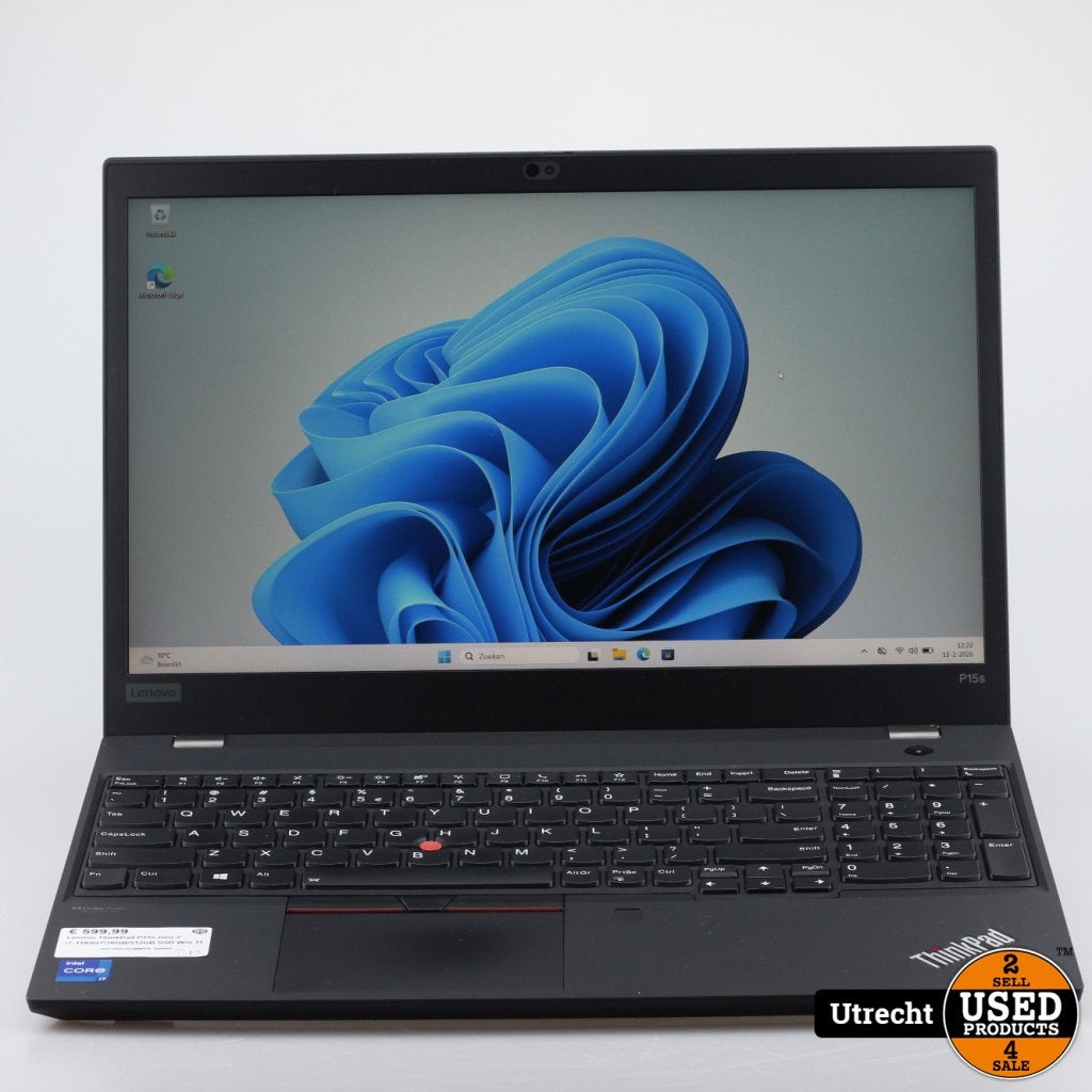 Lenovo ThinkPad P15s Gen 2 i7-1185G7/16GB/512GB SSD Win 11, Computers en Software, Windows Laptops, Lenovo, Gebruikt, Support@lenovo.com