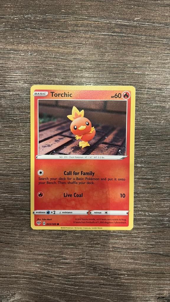 DAA Torchic 023/189, Ophalen of Verzenden, Zo goed als nieuw