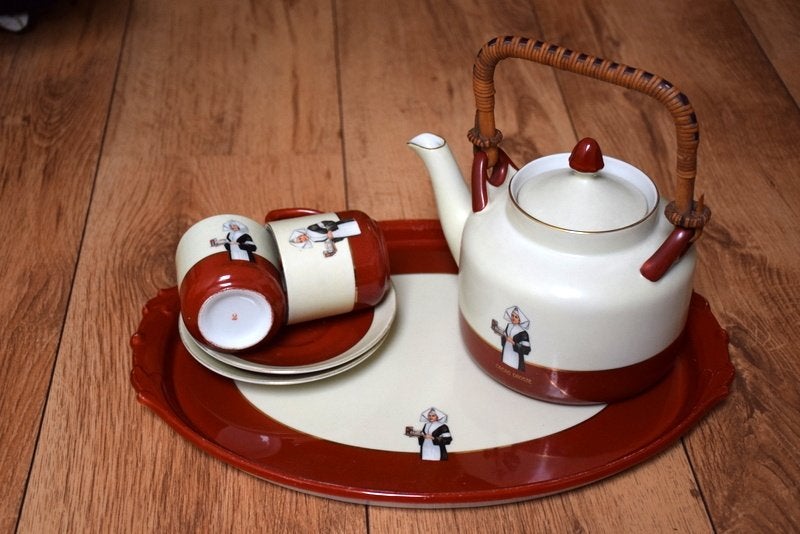 Droste Cacao servies, Verzamelen, Ophalen, Zo goed als nieuw, Overige typen