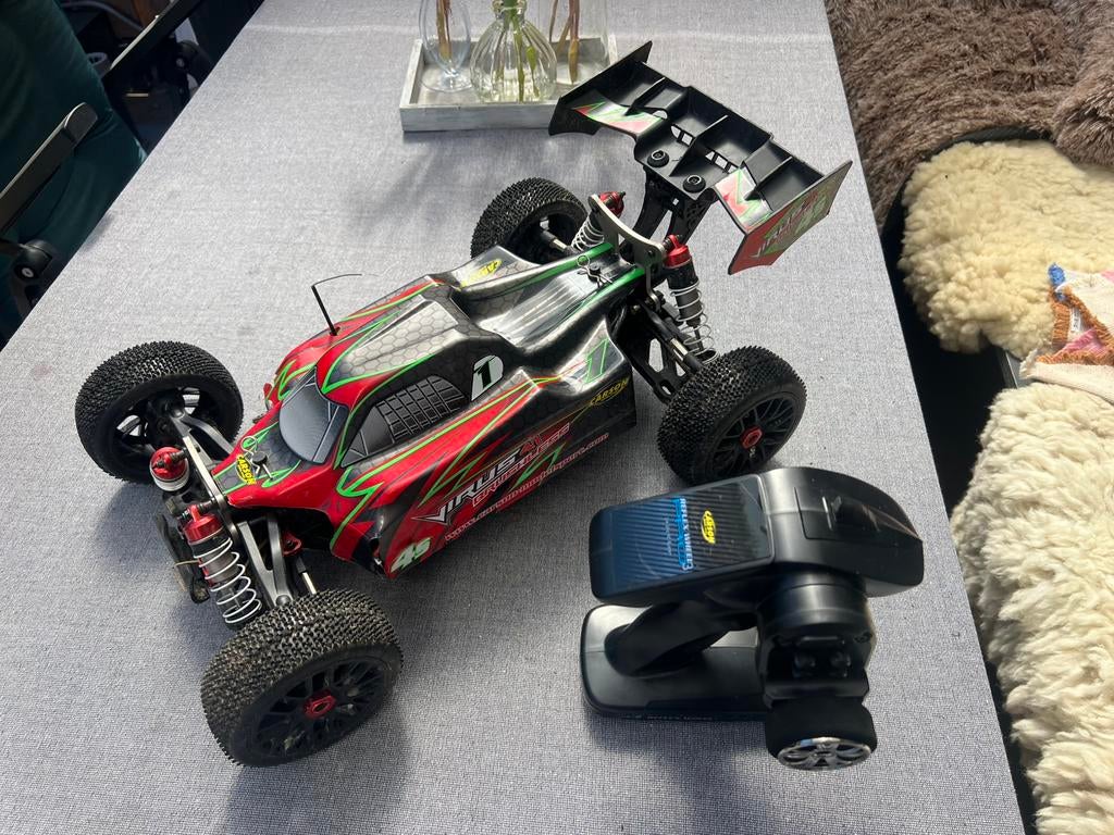 Carson virus 4.1 brushless 4s 1:8, Ophalen, Gebruikt, Overige schalen, Auto offroad