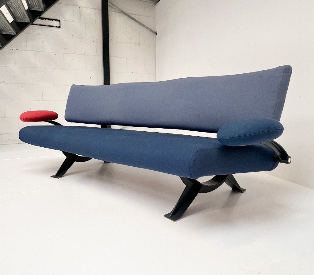 Orbit bank (C341/3) van Artifort, 1990's, Gebruikt, Design, Ophalen of Verzenden, Metaal