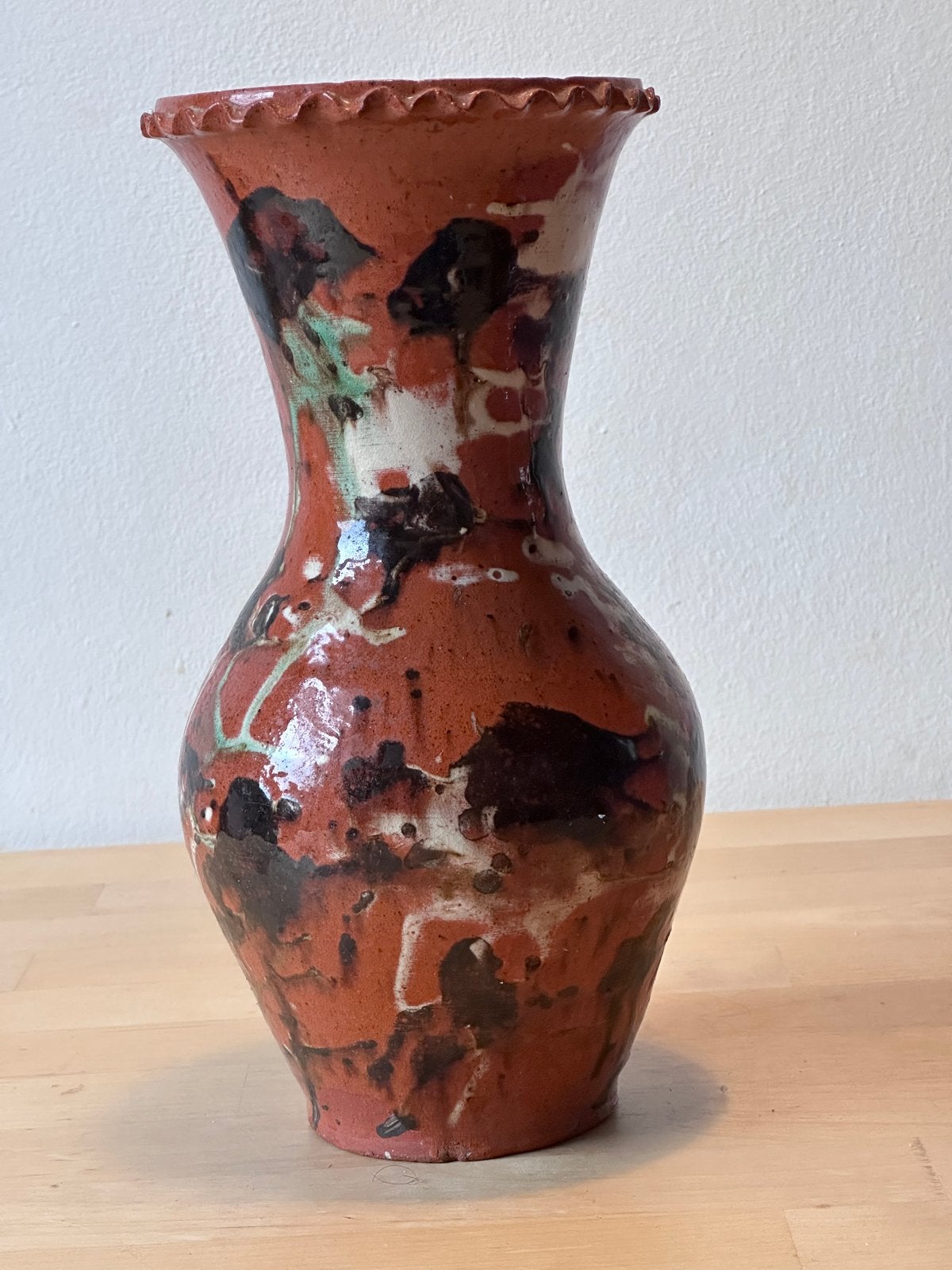 Studio Pottery, Atelierkeramiek. Expressief glazuur, Ophalen of Verzenden