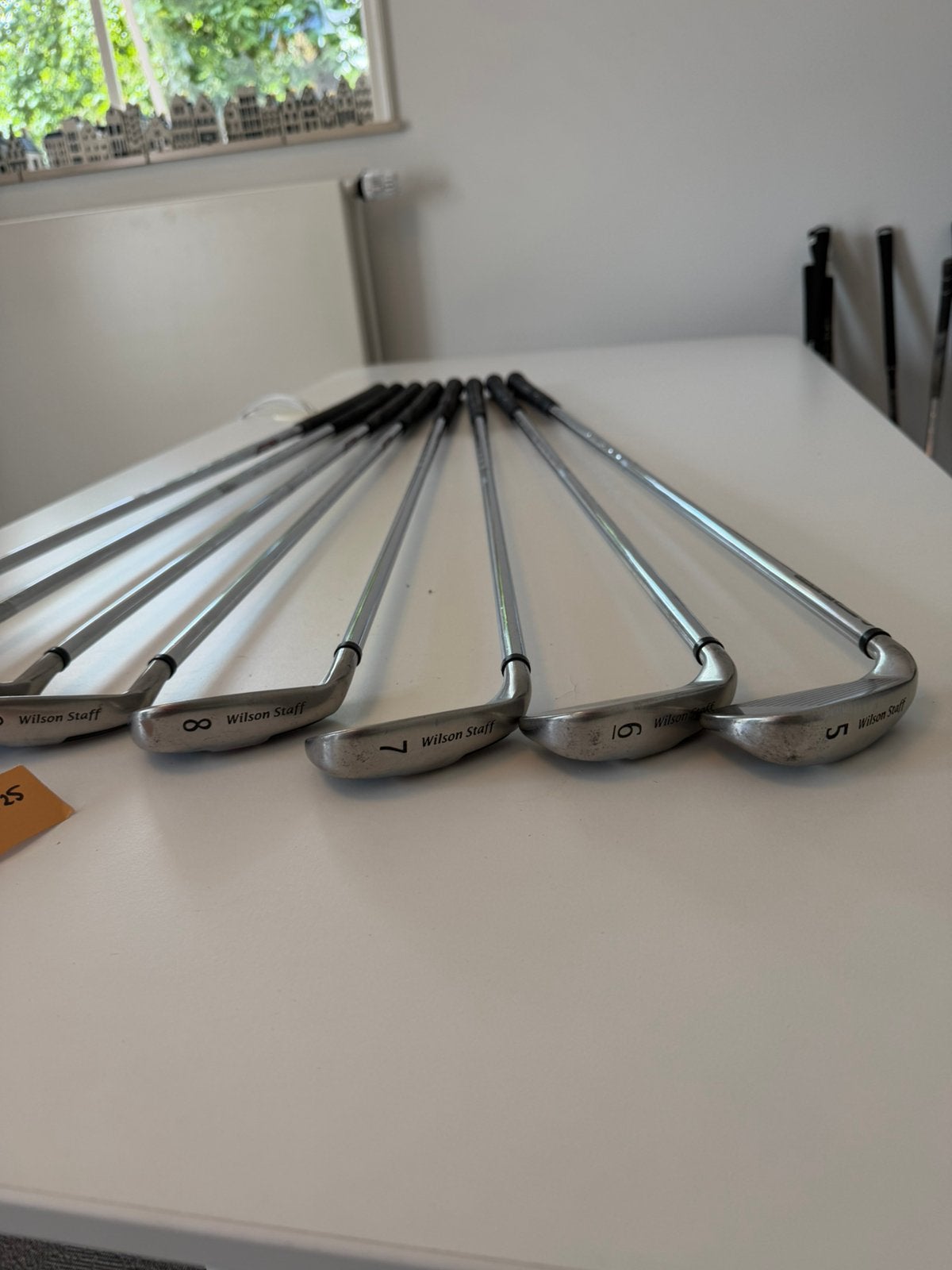 Wilson staff beginnerset - Staal regular - testen ok! 6S1525, Gebruikt, -, -, Ophalen of Verzenden