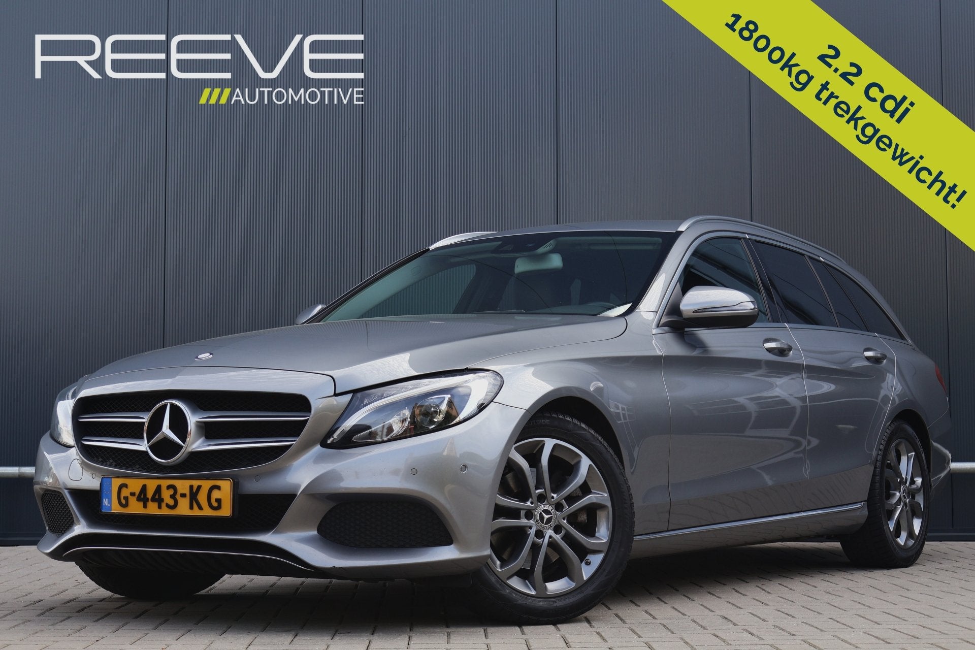 Mercedes-Benz C-Klasse Estate 2.2 CDI Ambition Automaat | We, Auto's, Automaat, 4 cilinders, Met garantie (alle), Leder en Stof