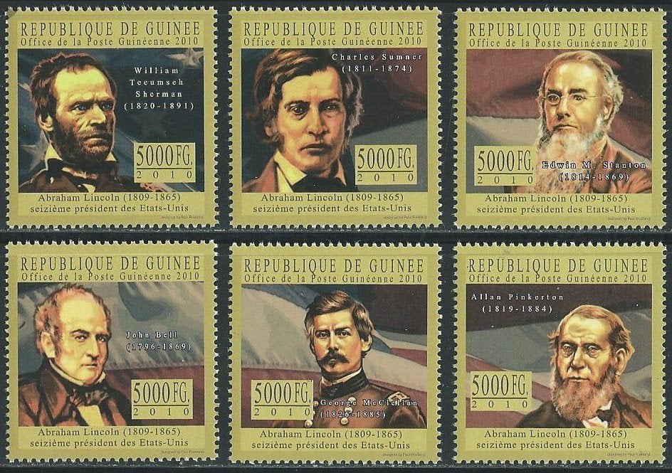 Guinee - Mi 8006/8011 - Postfris, Postzegels en Munten, Ophalen of Verzenden, Guinee, Postfris