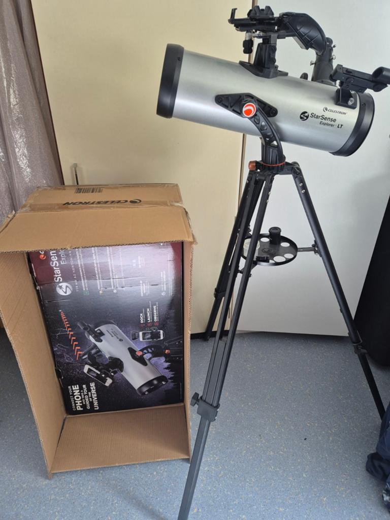 Celestron telescoop, Verzenden, 80 tot 200 mm, Spiegeltelescoop (reflector)