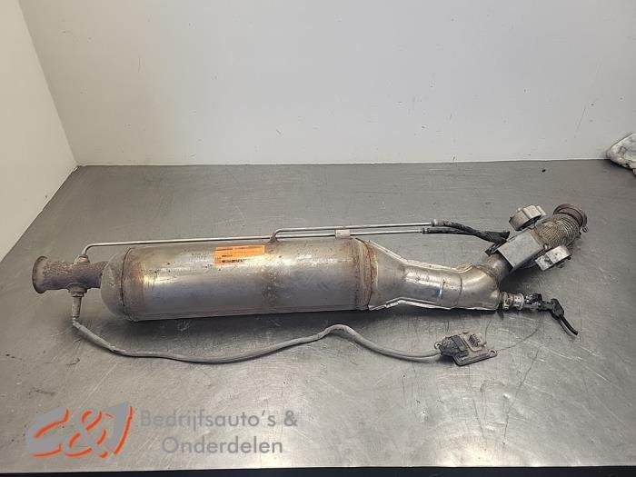 Roetfilter van een Opel Vivaro
