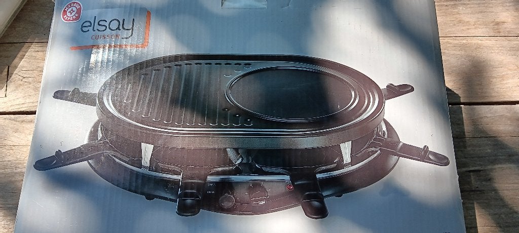 Elektrisch bakplaat, Witgoed en Apparatuur, Ophalen, Zo goed als nieuw, Tafelgrill