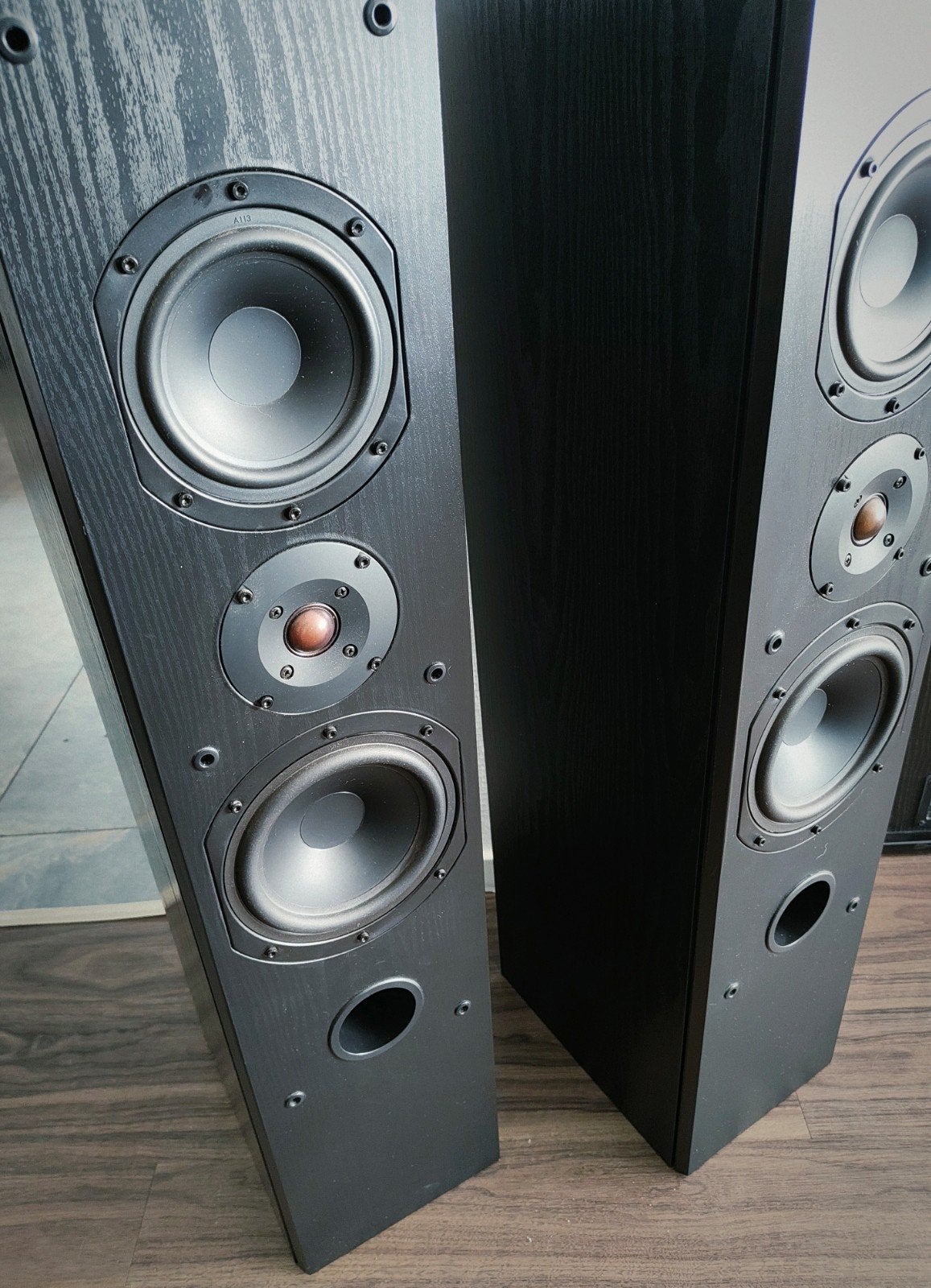 Elac KH502 Vloerstaande Luidsprekers - Krachtig Geluid, Vloerstaande luidspreker, 60 tot 120 watt, Ophalen, Overige merken