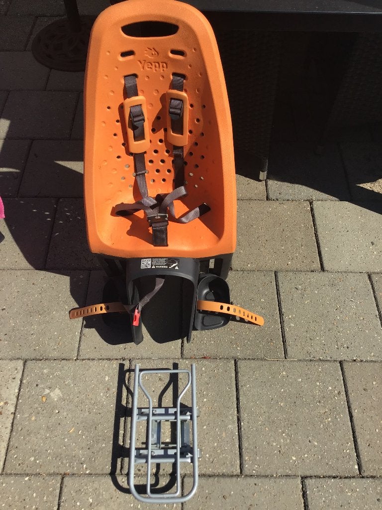 Kinderstoeltje Yepp fiets, Ophalen, Achterzitje, Yepp (GMG), Gebruikt