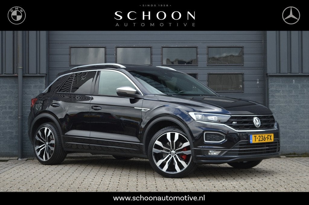 Volkswagen T-Roc 2.0 TSI 4Motion Sport Business R-LINE | PAN, Auto's, Automaat, Gebruikt, Zwart, 14 km/l