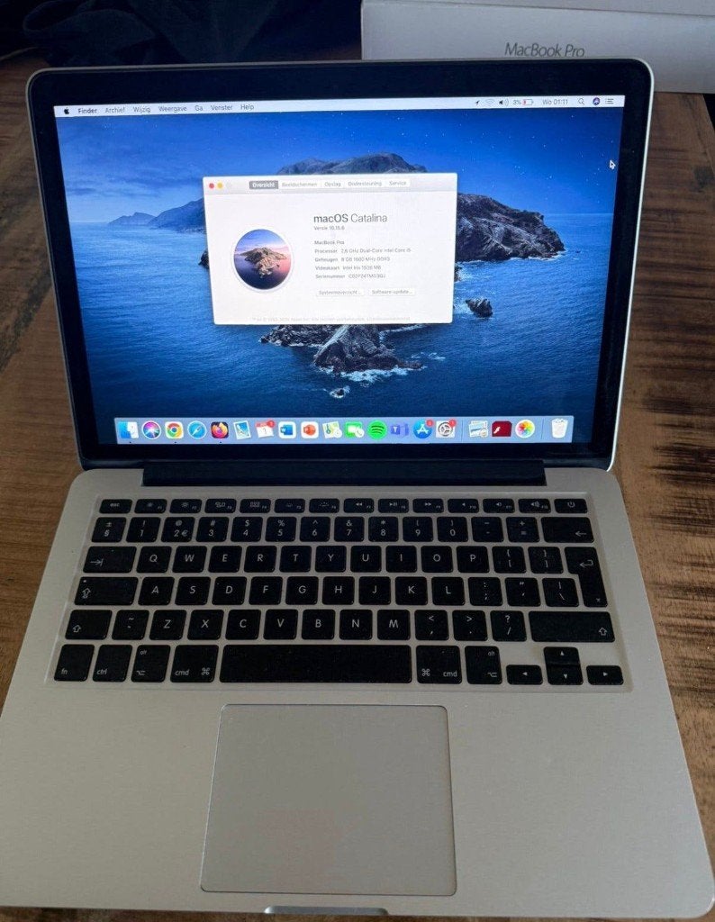 Apple MacBook Pro 13-inch Retina 2015, Computers en Software, MacBook Pro, Gebruikt, 256 GB, 2 tot 3 Ghz