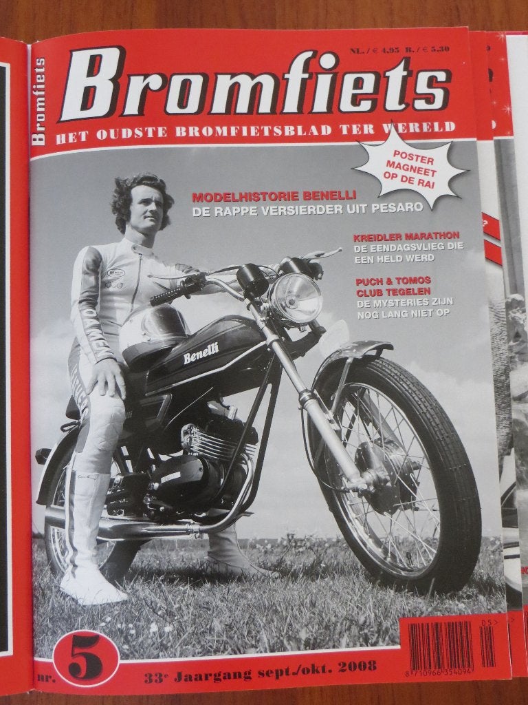 Bromfiets 5 2008 Benelli, Kreidler Marathon, Puch en Tomos, Boeken, Ophalen of Verzenden, Nieuw, Overige typen