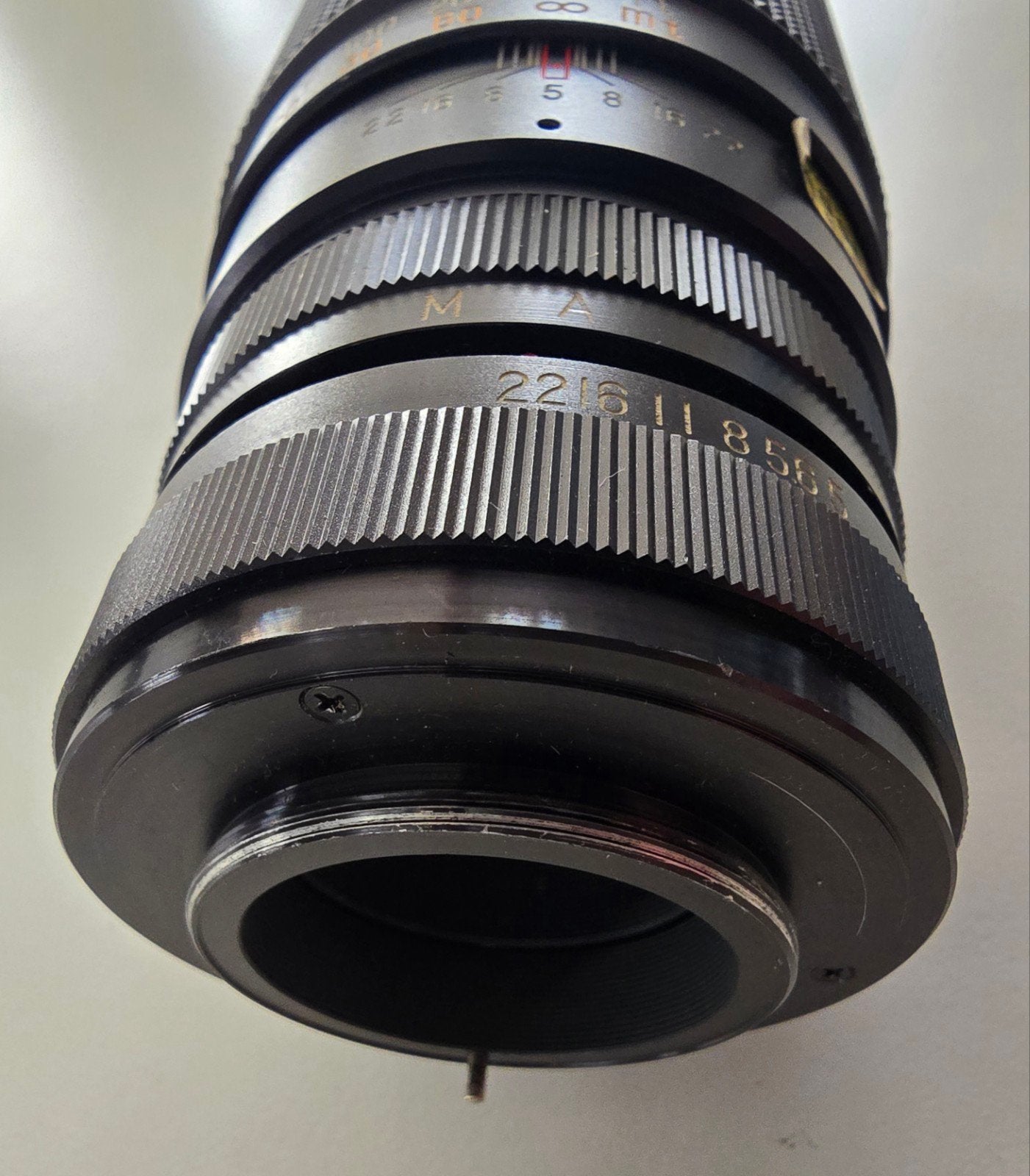 Fokanon Telelens 300mm f/4.5 M42 Vatting.  vintage, Gebruikt, 300 mm, Handmatige focus, Overige merken