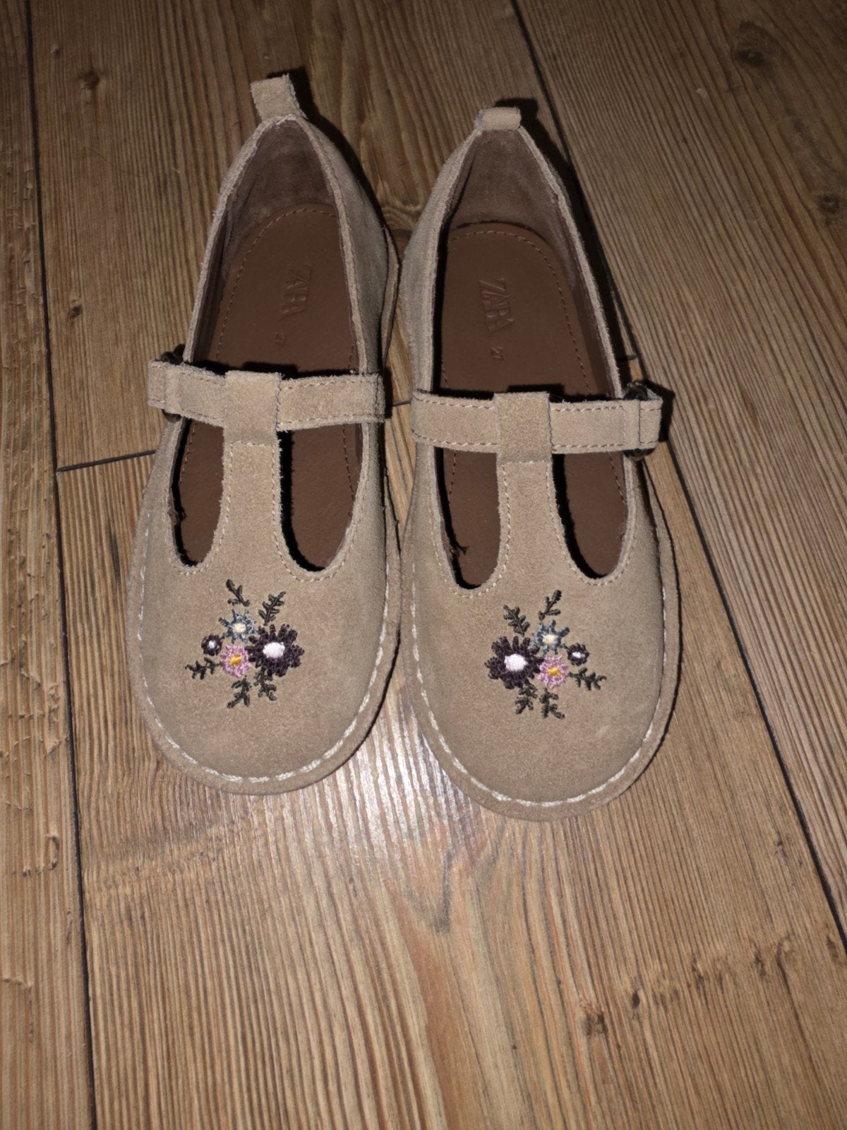 Zara Meisjes Ballerina's met Bloemenborduursel, Schoenen, Nieuw, Zara, Verzenden