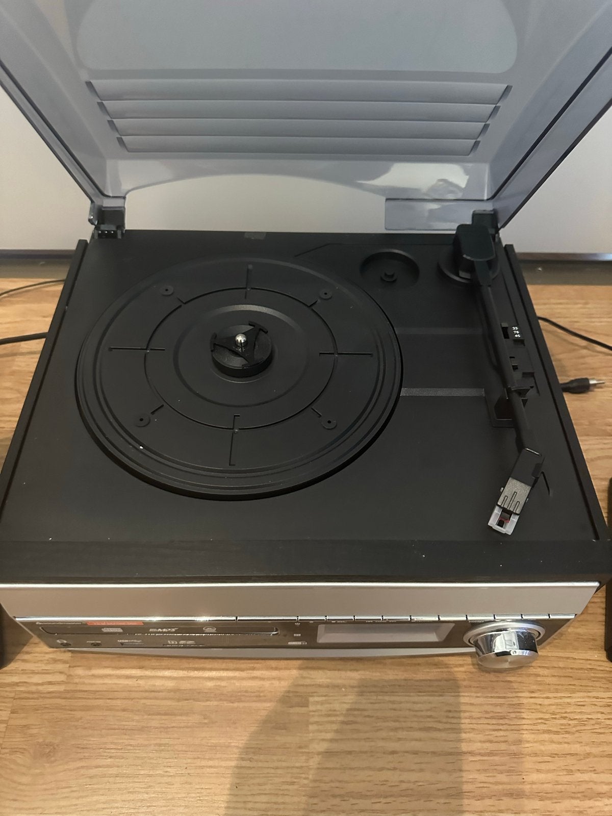 Soundmaster Draaitafel met CD, USB, SD en Radio, Overige merken, Zo goed als nieuw, Cd-speler, Losse componenten