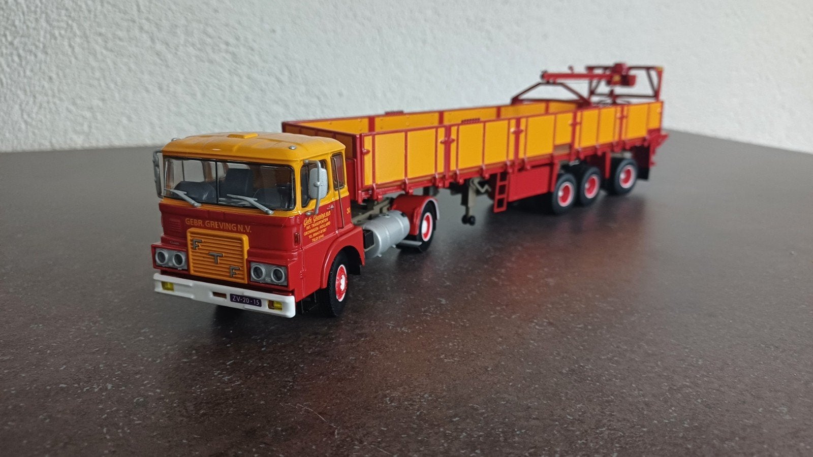 WSI FTF Van Greving Nieuw in Doos, Hobby en Vrije tijd, Modelauto's | 1:50, Ophalen of Verzenden, Nieuw, Bus of Vrachtwagen, Wsi