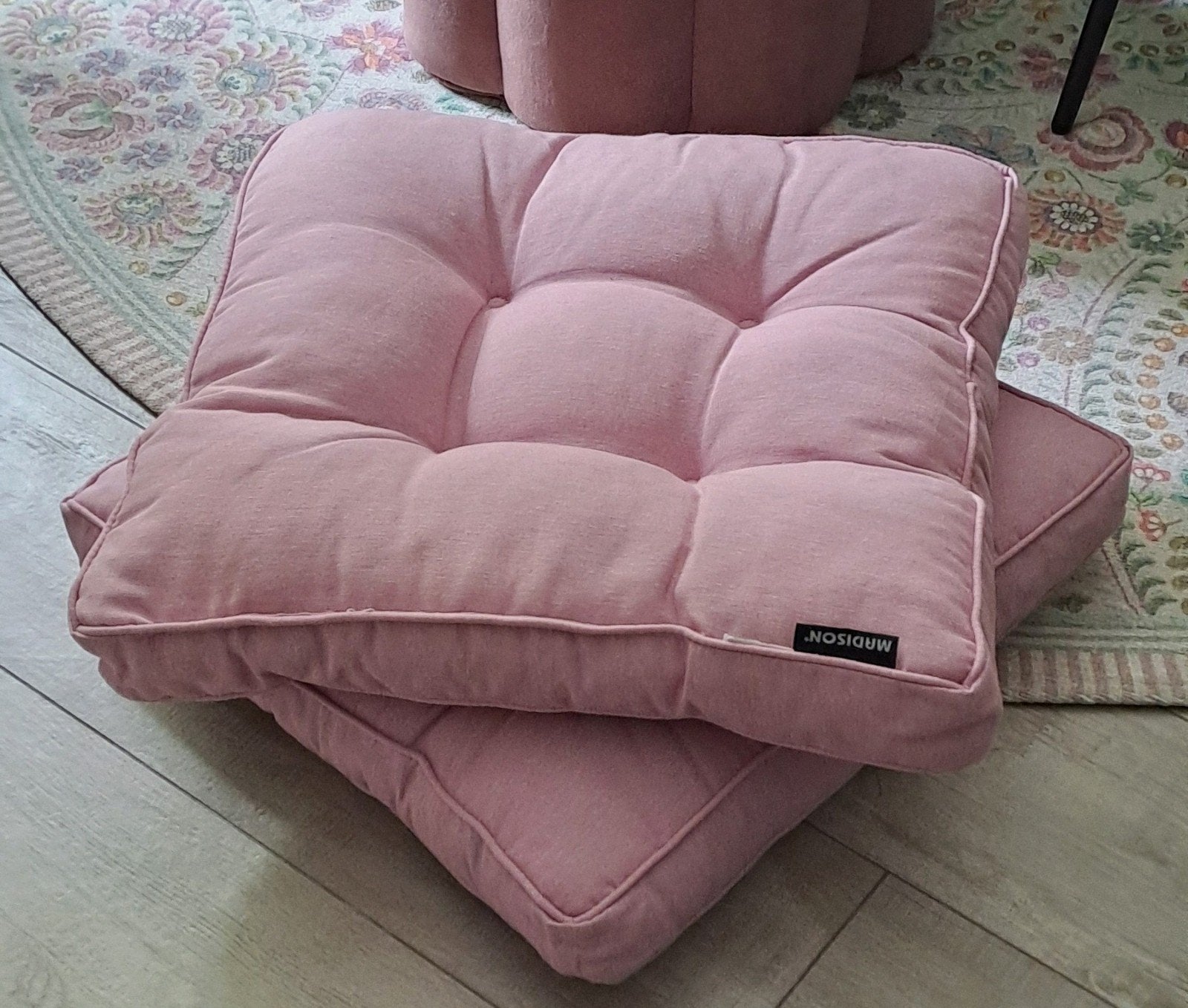 Twee Oudroze Nieuwe Matras Kussens van Madison, Vierkant, Nieuw, Ophalen of Verzenden, Roze