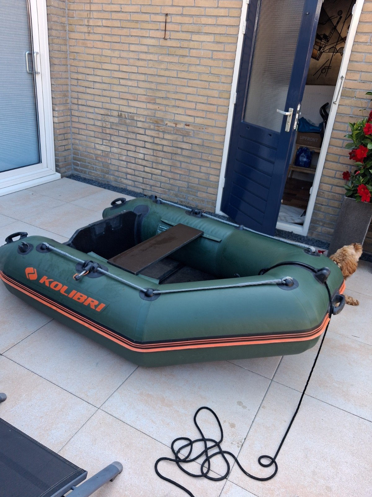 Kolibri KM-200 complete karper boot, Ophalen, Overige typen, Twee personen, Gebruikt