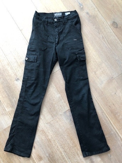 Donavann zwarte cargo broek maat 32 of 38/40, Maat 38/40 (M), Donavann, Zwart, Ophalen of Verzenden