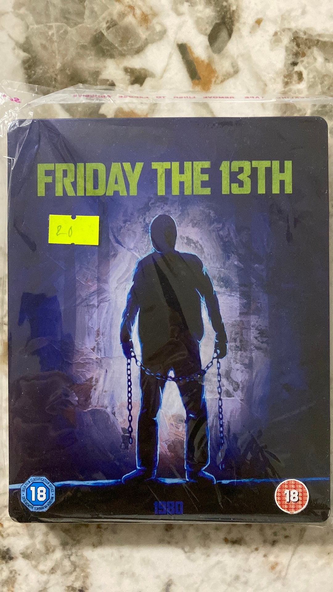 Friday the 13th blu ray steelbook, Ophalen of Verzenden, Zo goed als nieuw, Horror