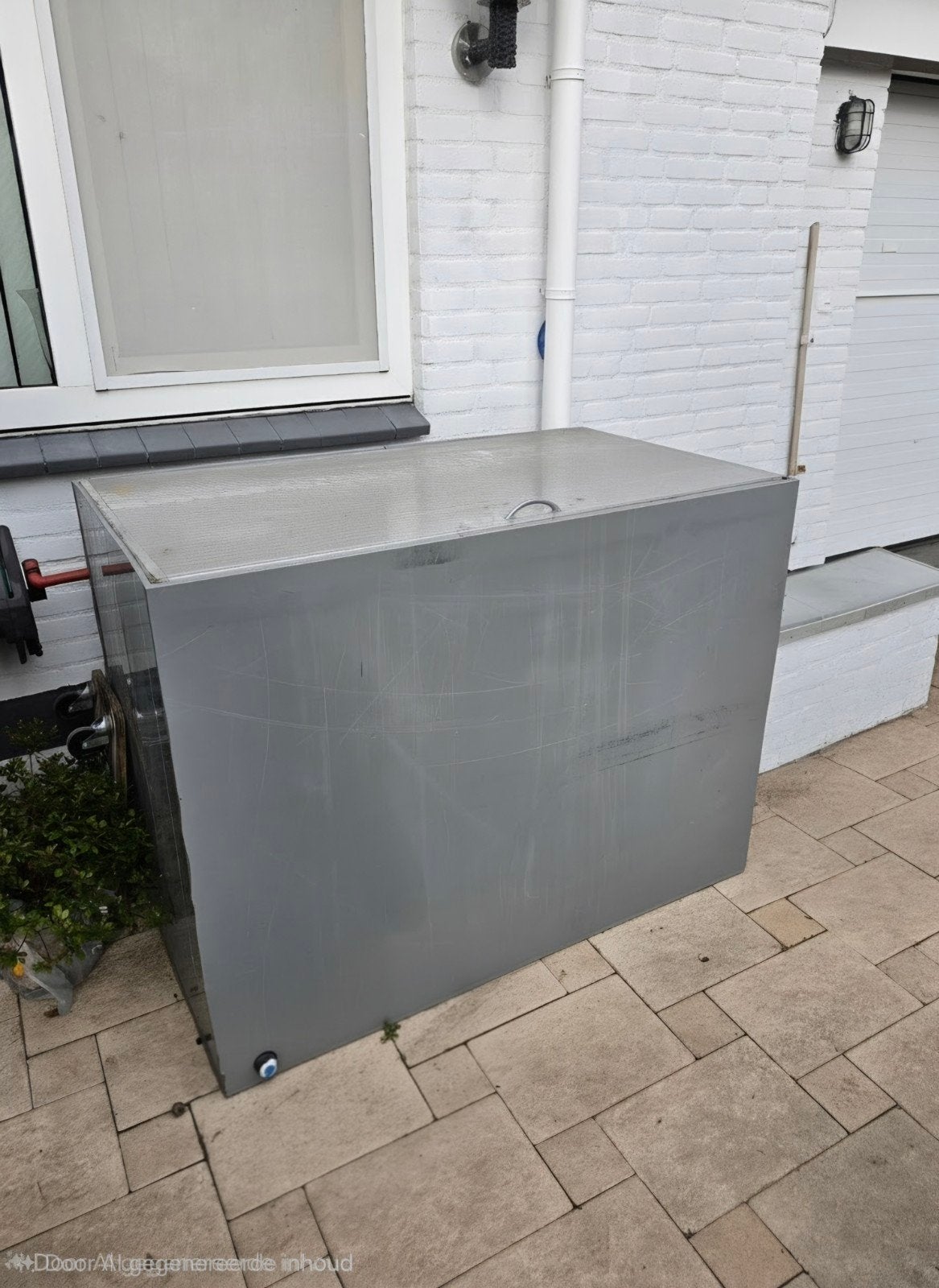 kweekbak voor vissen, Ophalen, Leeg aquarium
