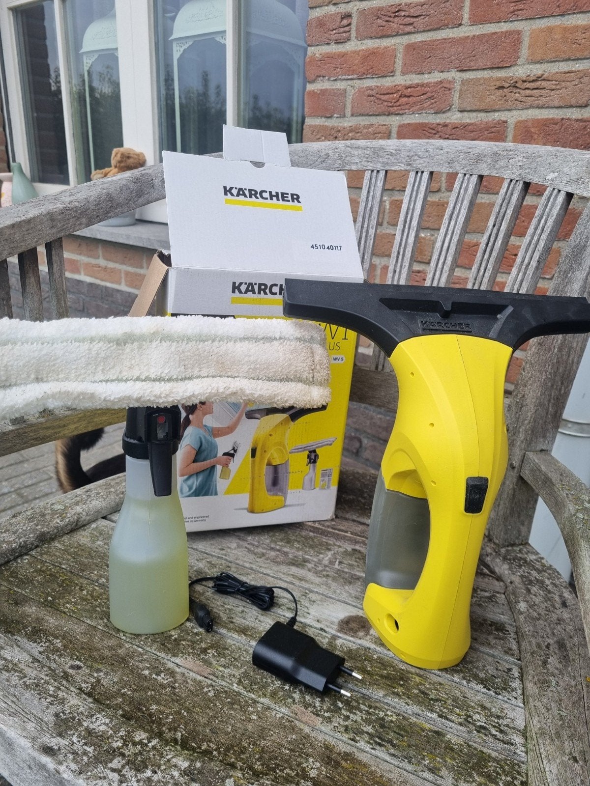 Karcher WV1 plus, Huis en Inrichting, Ophalen of Verzenden, Raamwisser of Trekker