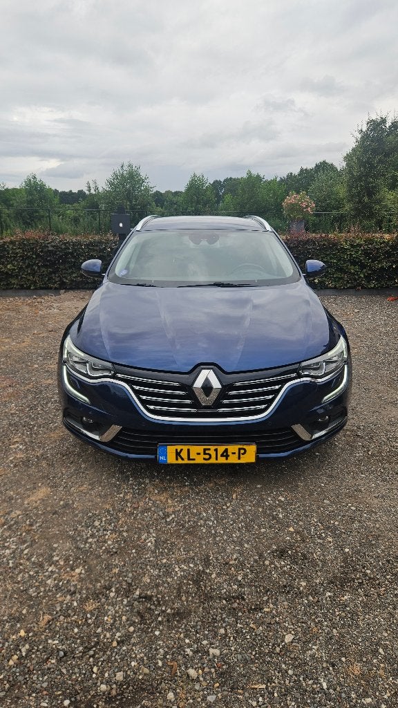 Renault Talisman Energy TCe 150pk EDC 2016 Blauw, Auto's, 1618 cc, Euro 6, 4 cilinders, Blauw