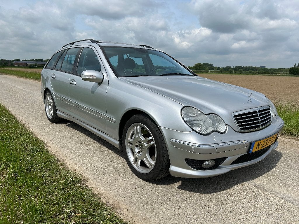 C32 AMG Combi 2002, Auto's, Mercedes-Benz, Particulier, C-Klasse, ABS, Airconditioning, Alarm, Centrale vergrendeling, Climate control