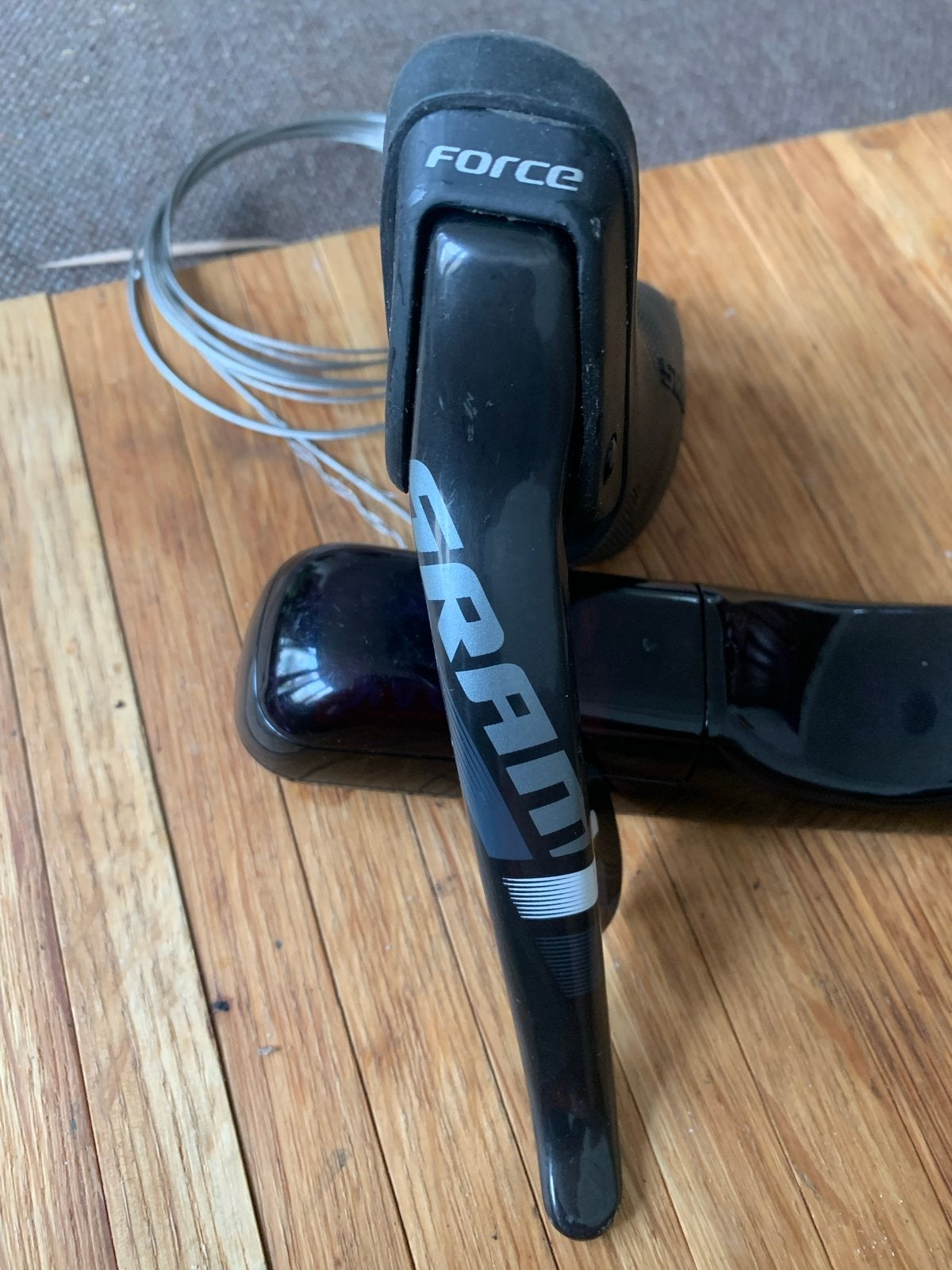 Sram Force 22 DoubleTap Shifter Links Zo Goed Als Nieuw, Fietsen en Brommers, Fietsonderdelen, Overige typen, Kunststof, Ophalen of Verzenden