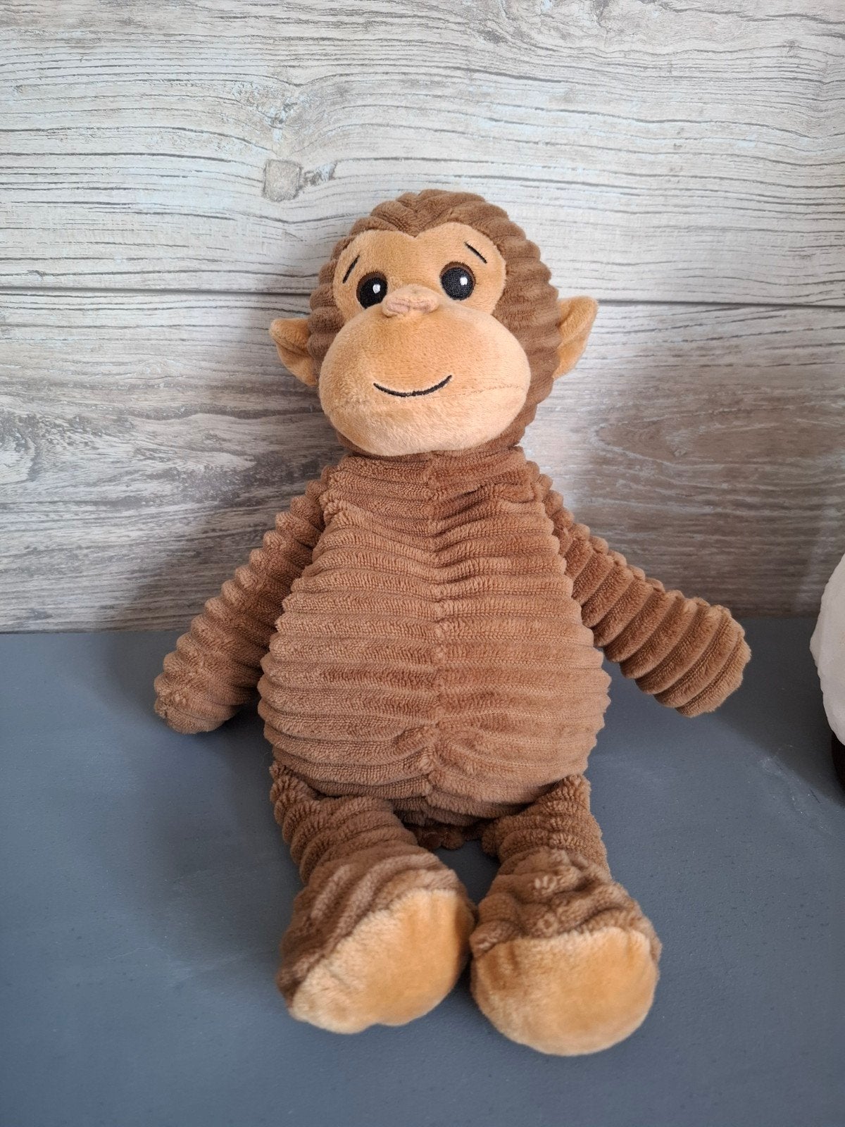 Warmie warmte knuffel aap (zgan), Overige merken, Ophalen of Verzenden, Zo goed als nieuw, Bruin