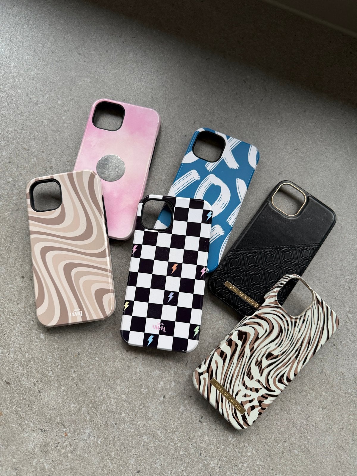 Set van 6 iPhone 13 hoesjes (Ideal of Sweden & XOXO), Ophalen of Verzenden, Meerkleurig, Rondom bescherming, IPhone 13