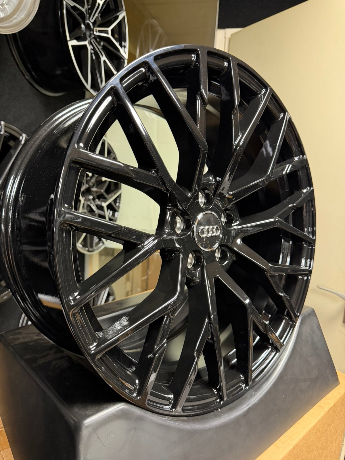 18 inch velgen voor Audi RS R8 look 5x100 A1 S1 VW Polo 2G, Auto-onderdelen, Banden en Velgen, 18 inch, Velg(en), Nieuw, Ophalen of Verzenden
