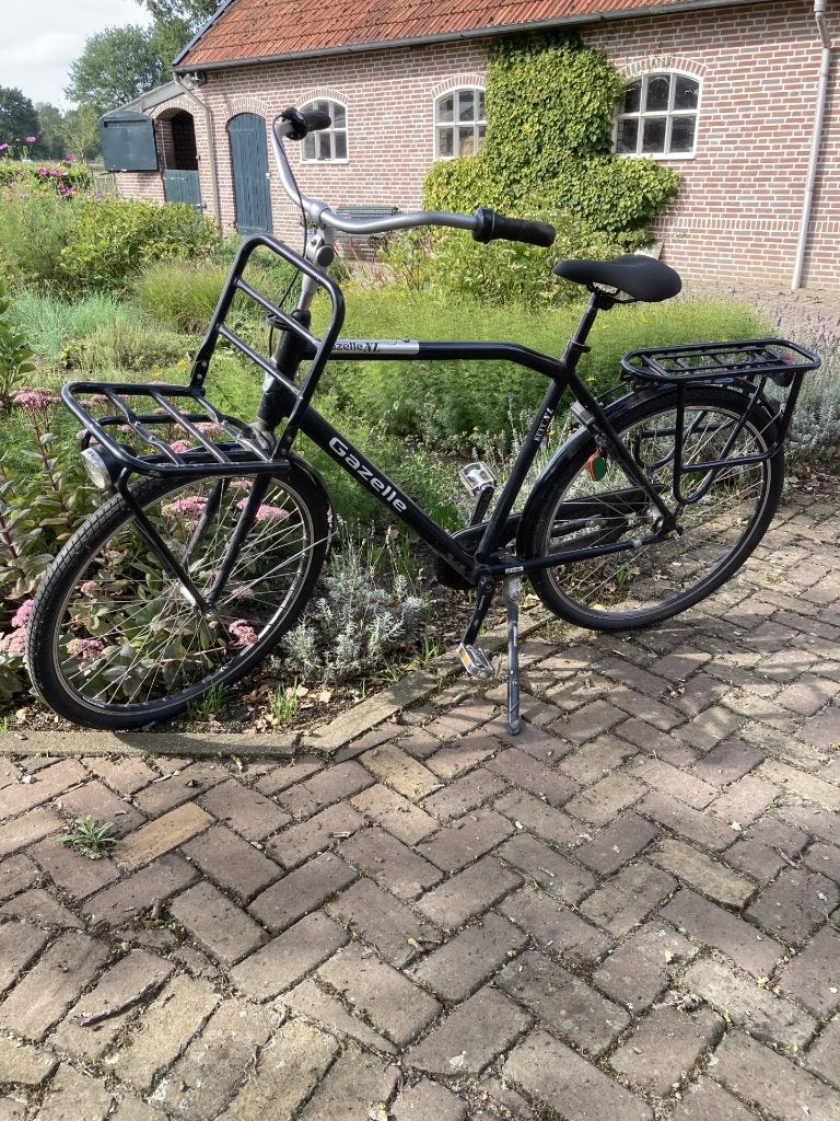 Gazelle tansportfiets, Fietsen en Brommers, Ophalen, Terugtraprem, Gebruikt, Versnellingen