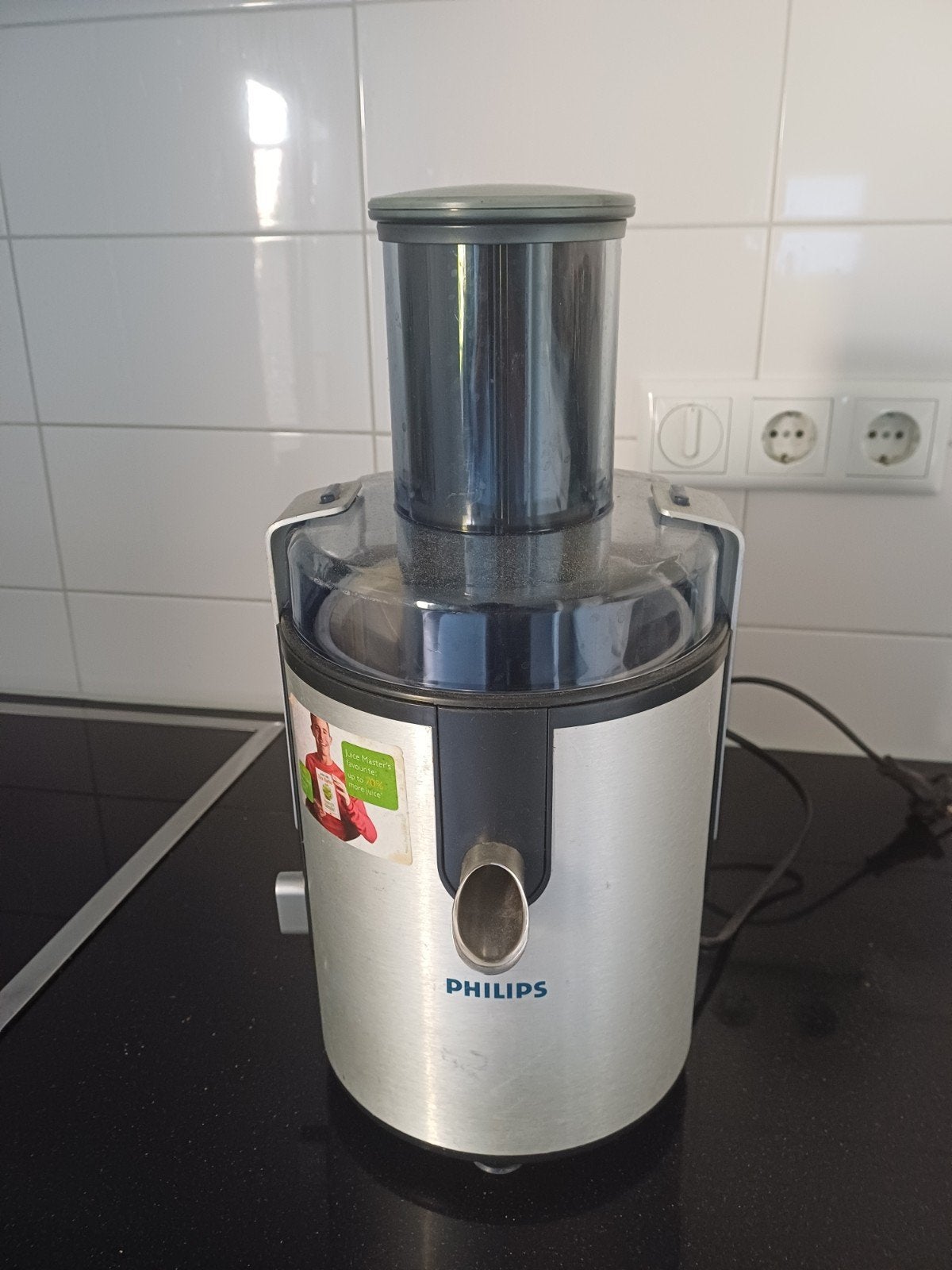Philips HR1861 Sapcentrifuge - 700W, Ophalen of Verzenden, Gebruikt, Sapcentrifuge