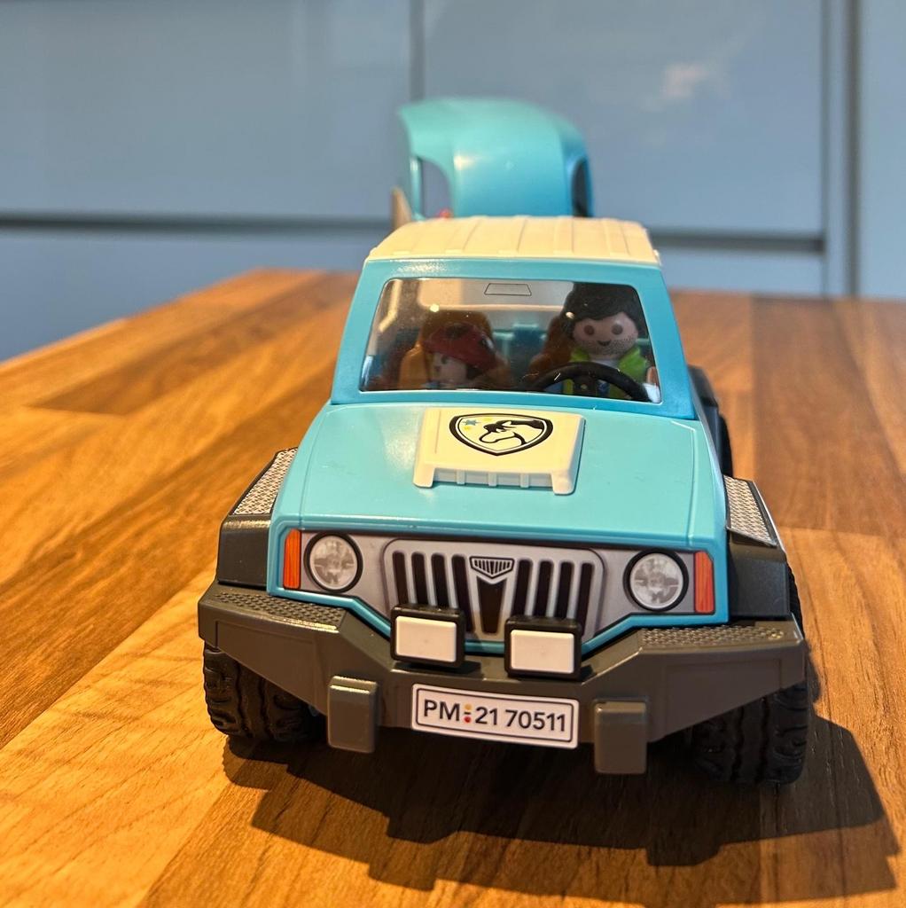 Playmobil Country 70511 met paardentrailer, Ophalen of Verzenden, Gebruikt, Complete set