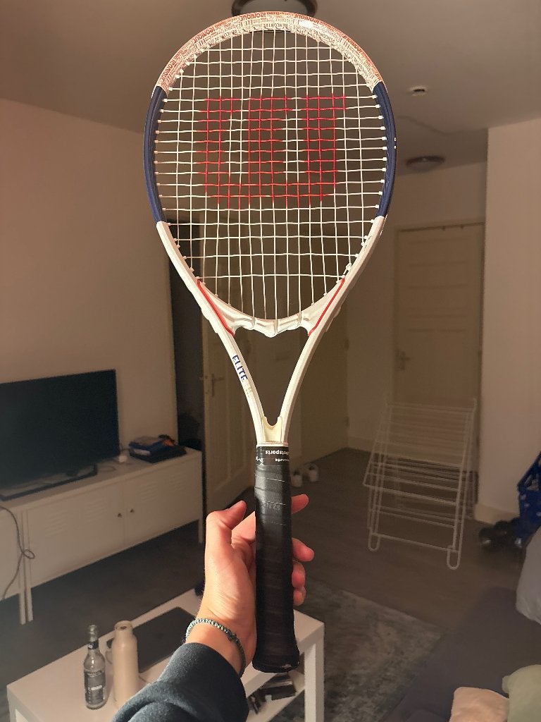 Wilson Roland Garros Elite Tennis Racket, Ophalen, L4, Zo goed als nieuw, Wilson