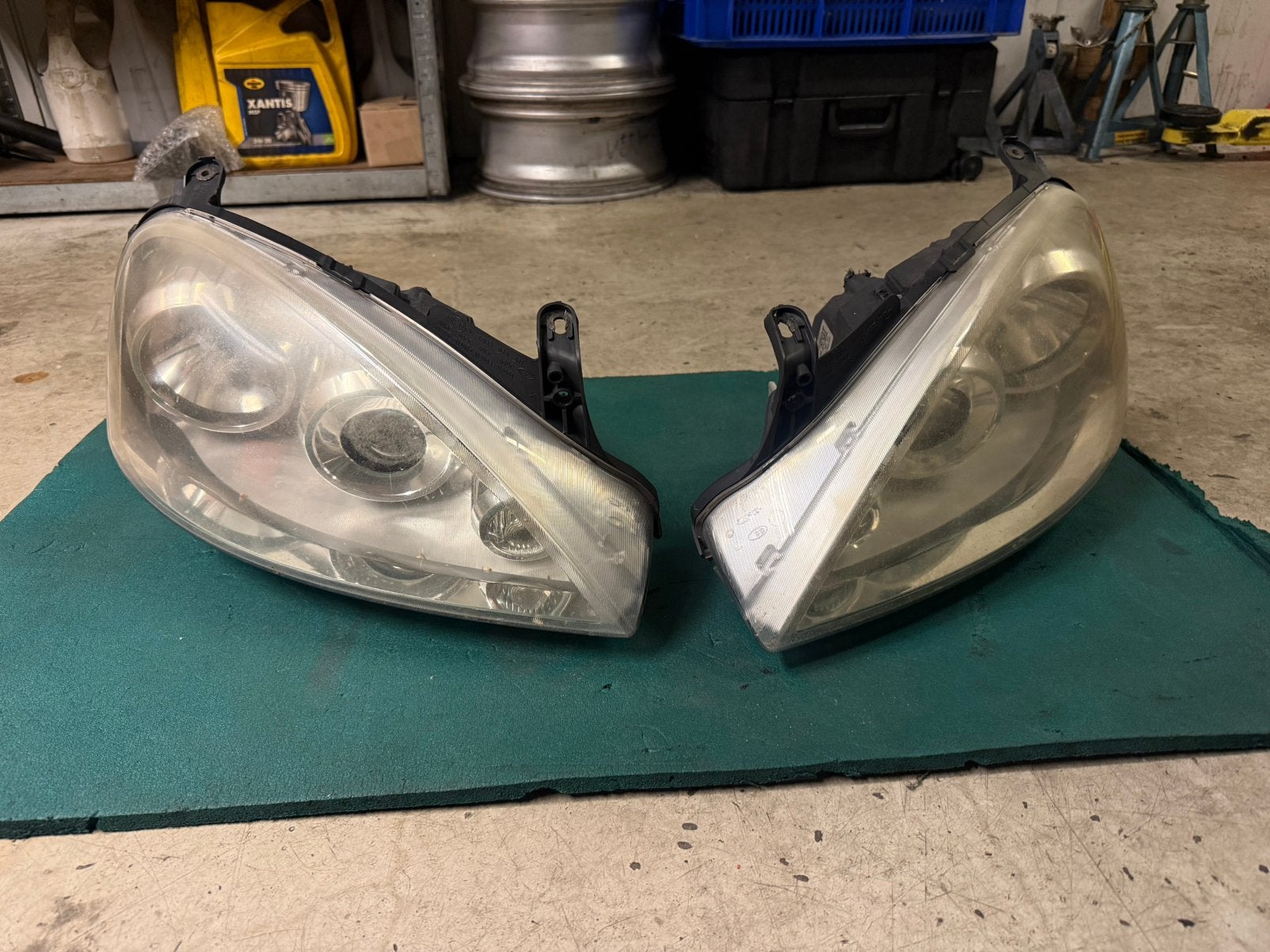 Opel Corsa C koplampen, Auto-onderdelen, Verlichting, Ophalen of Verzenden, Opel