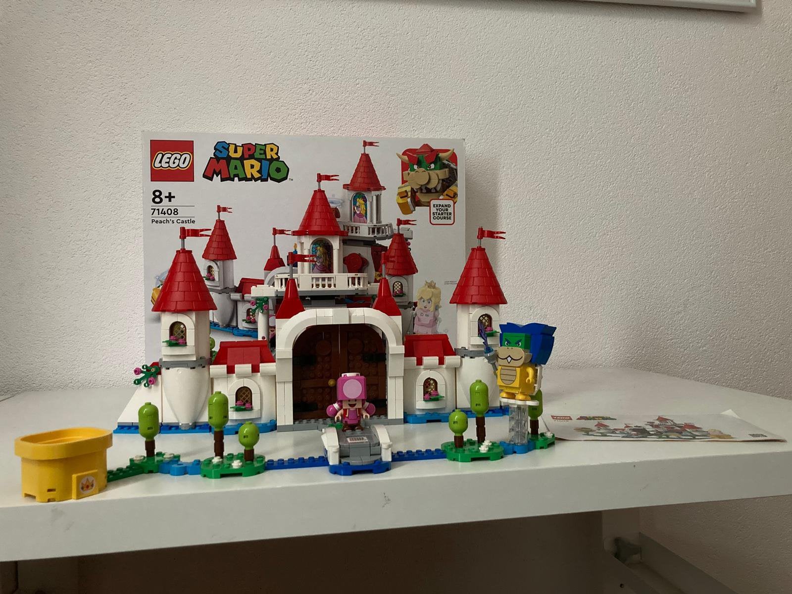 LEGO Peach’s castle 71408, Ophalen of Verzenden, Zo goed als nieuw