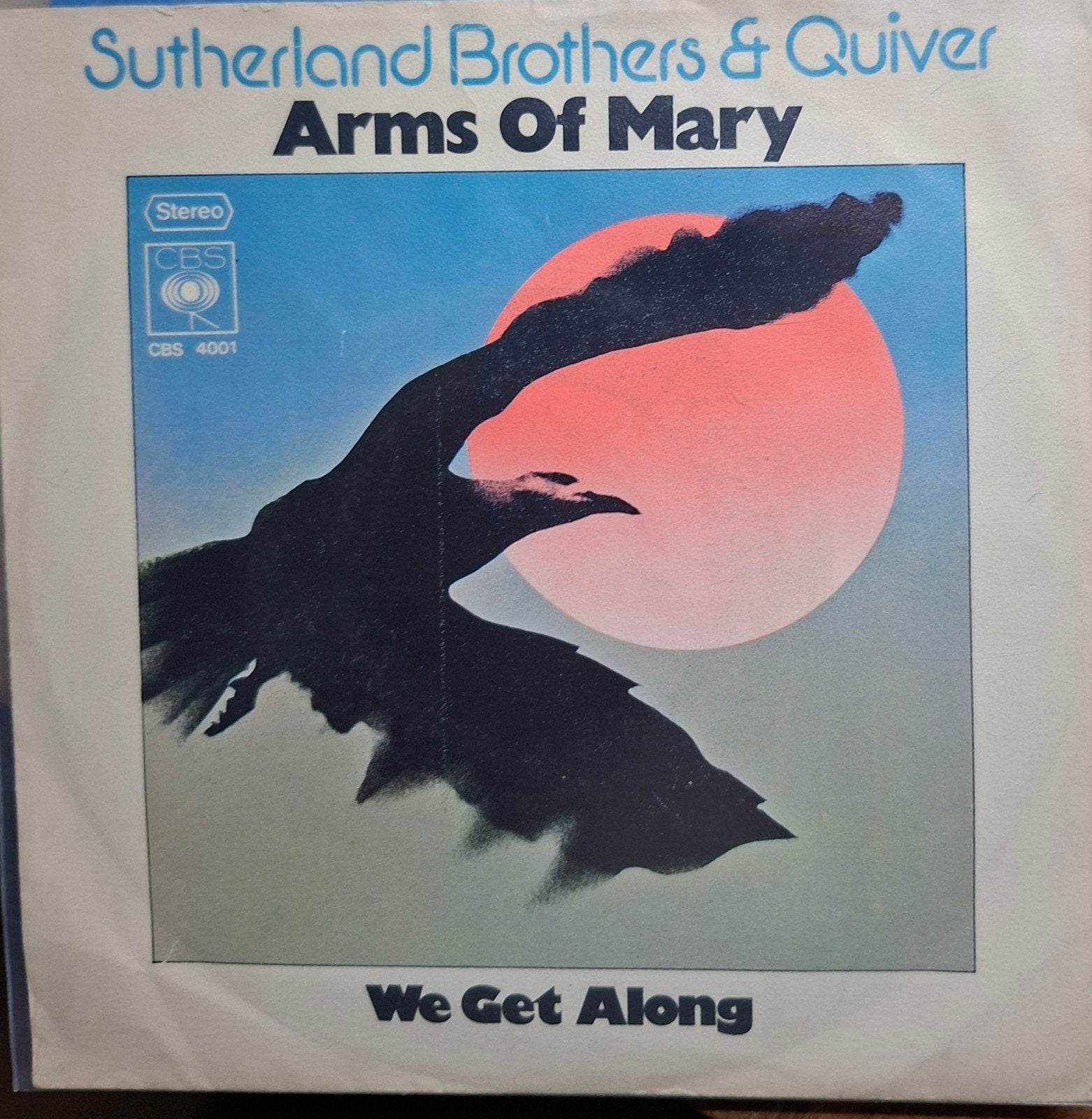 Sutherland Brothers & Quiver - Arms Of Mary / We Get Along, Gebruikt, 7 inch, Ophalen of Verzenden, Pop