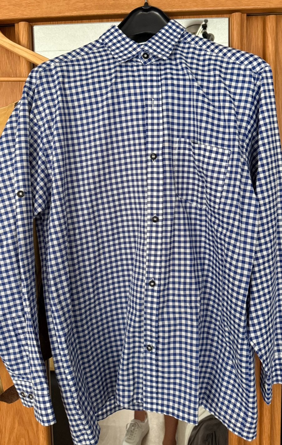 Lederhose Tannhauser + overhemd, Ophalen, Maat 48/50 (M), Overige thema's, Kleding