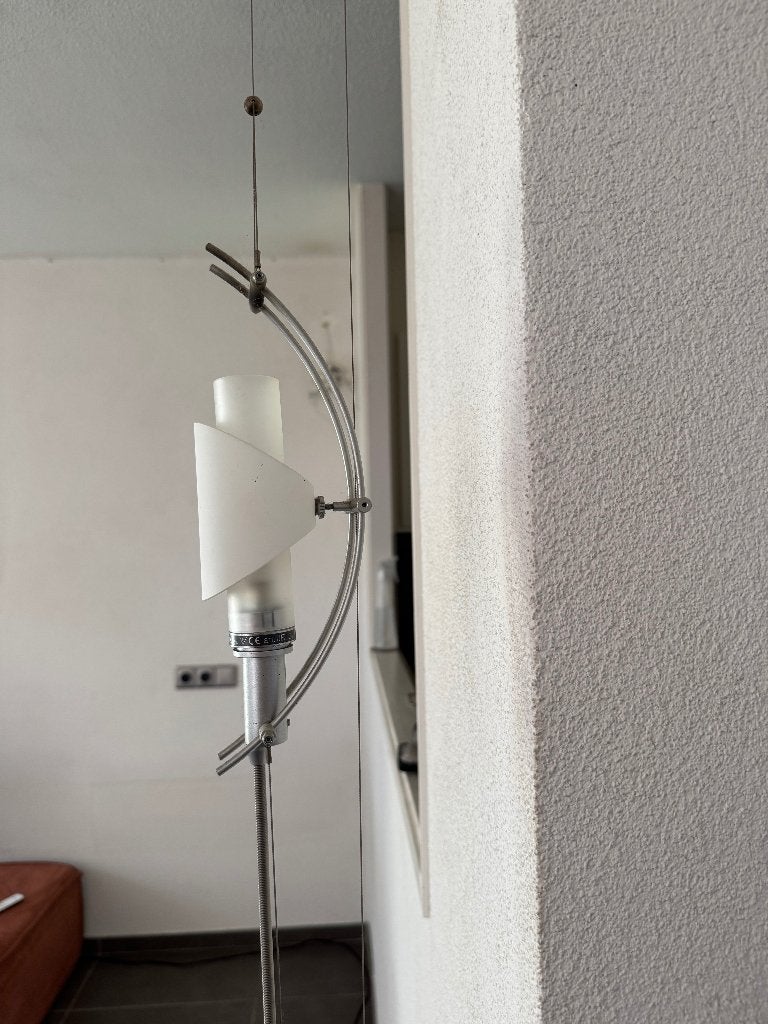 Set van 2 design hang/vloerlampen Debsch Jei Di B15D, Ophalen, Gebruikt